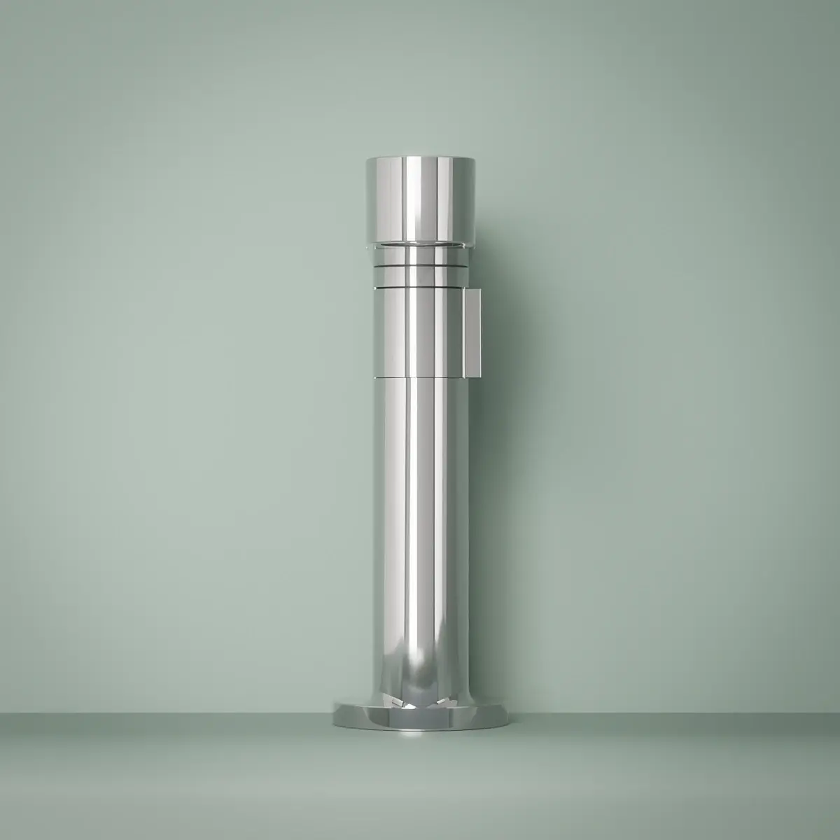 Mitigeur lavabo avec bec rotatif et extractible avec affichage digital par recharge, Chrome, Waterled