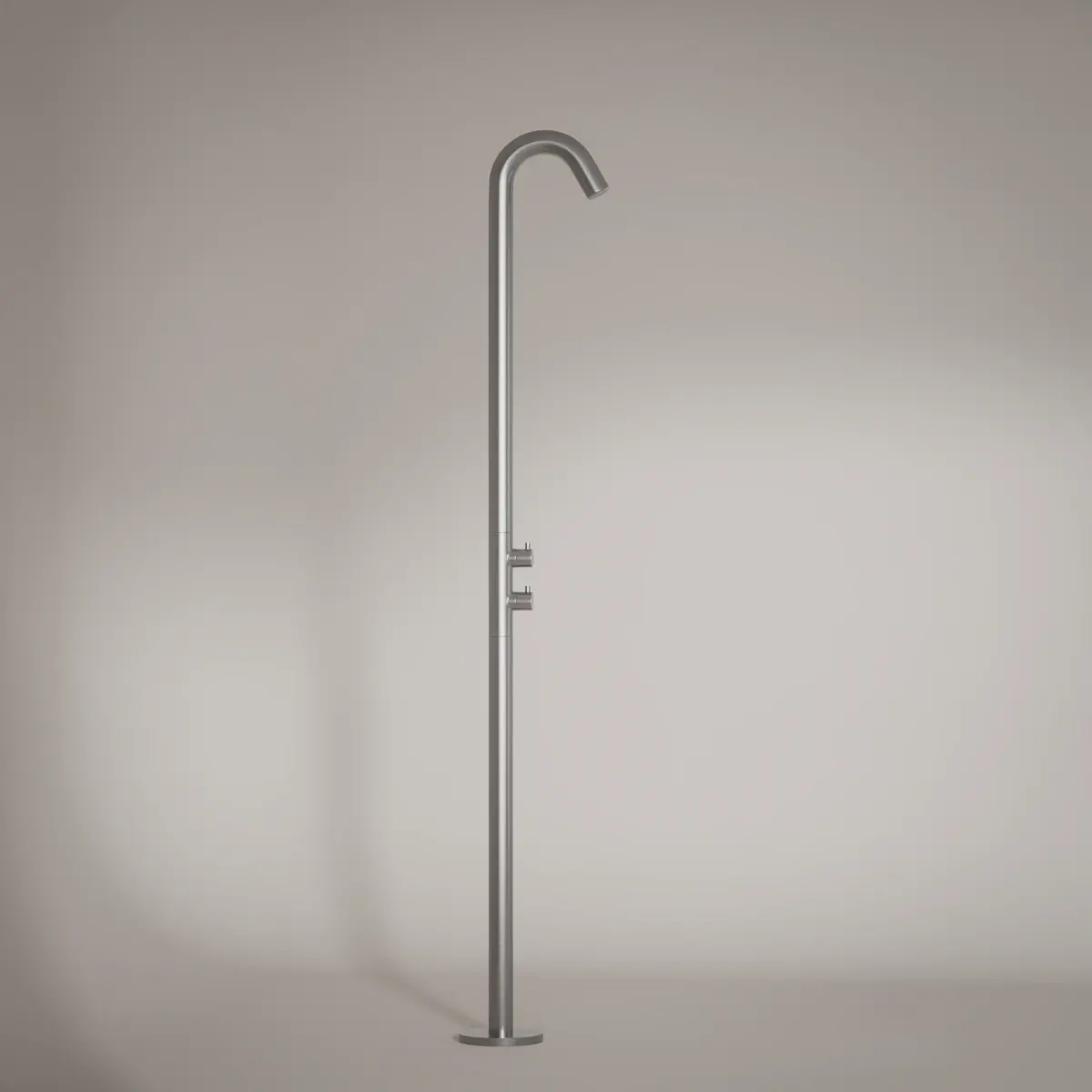 Colonne de douche au sol Intérieur / Extérieur Inox Brossé 316S, Châtelet