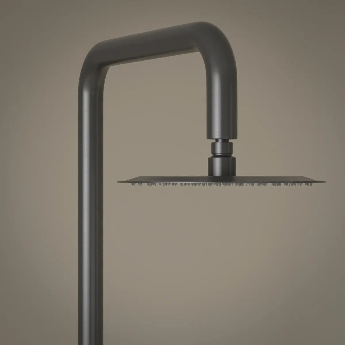Colonne de Douche au sol Intérieur / Extérieur 316A, Gun Grey, Châtelet