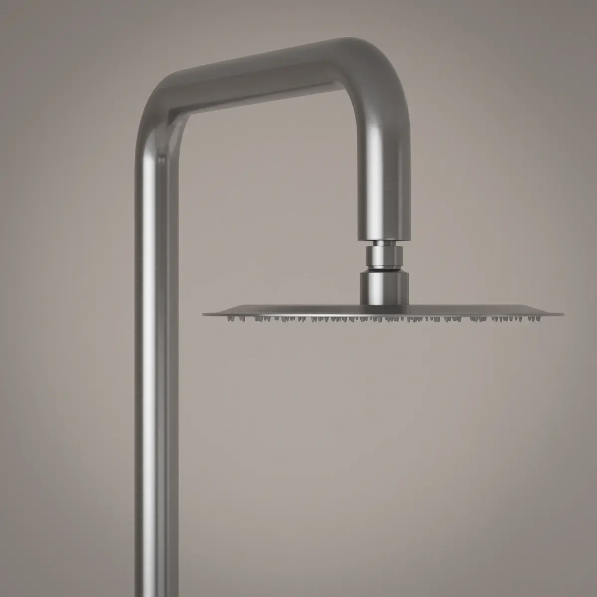 Colonne de Douche au sol Intérieur / Extérieur 316A, inox brossé, Châtelet