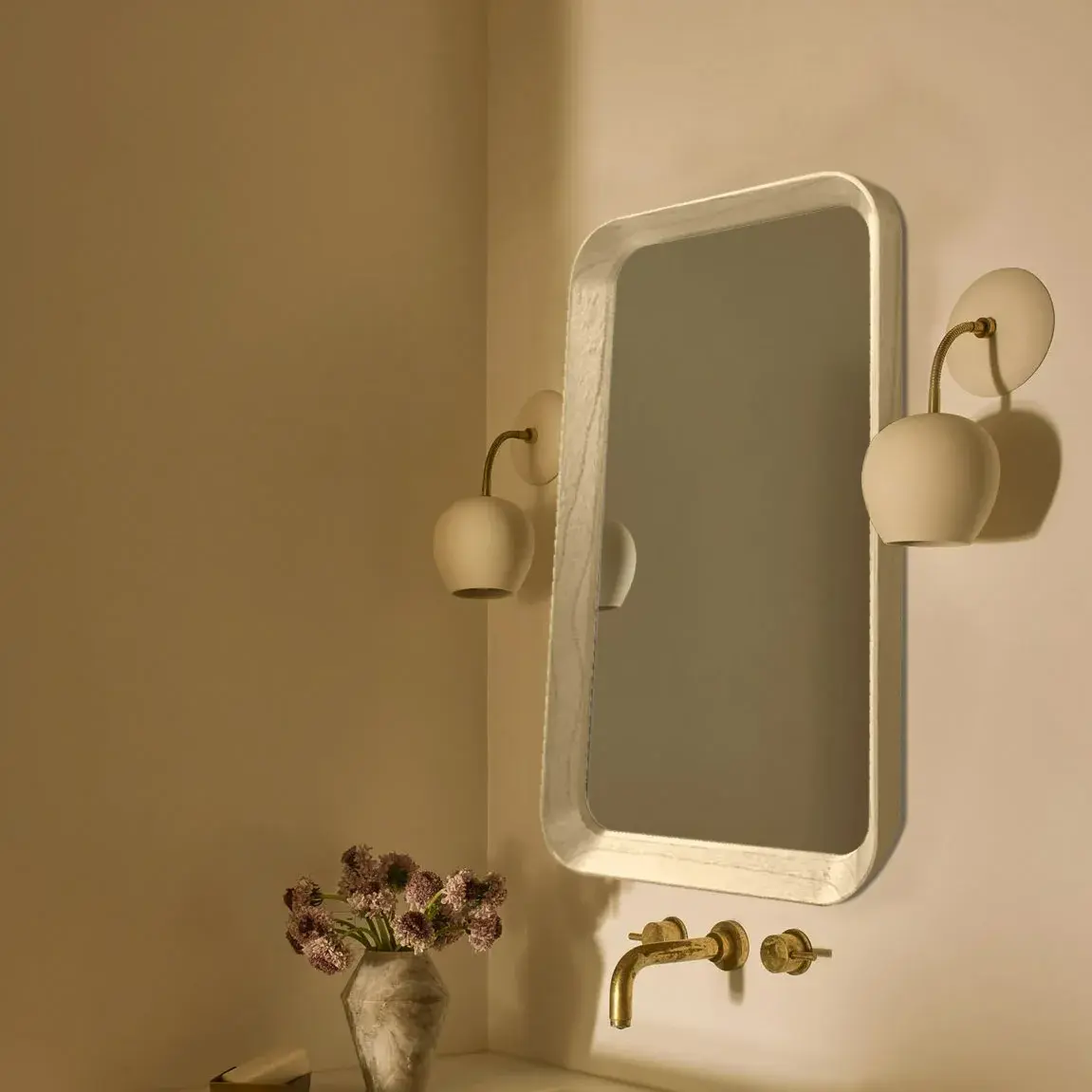 Miroir 50x80cm, cadre Chêne, Asami 