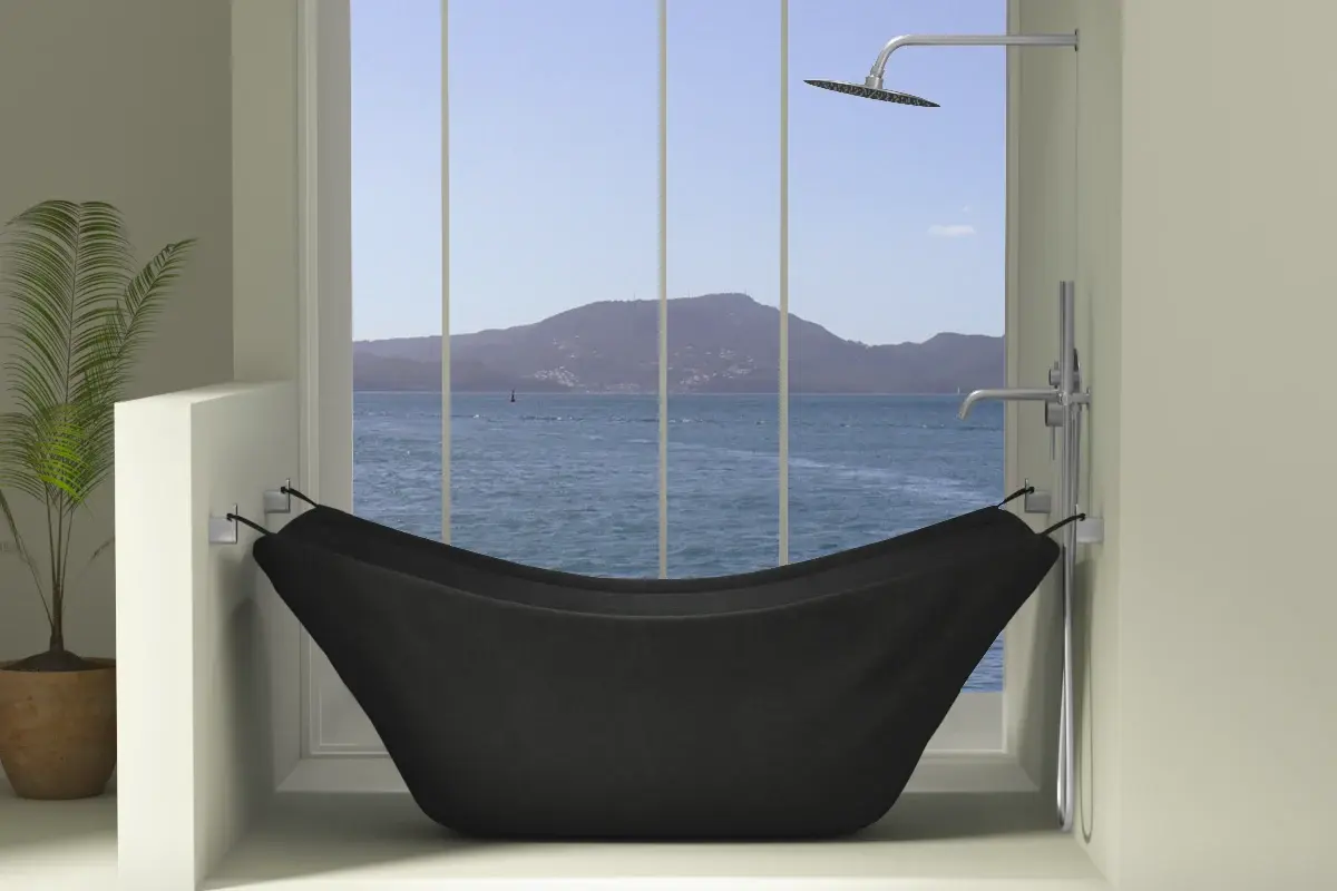 Baignoire souple pliable en coton
