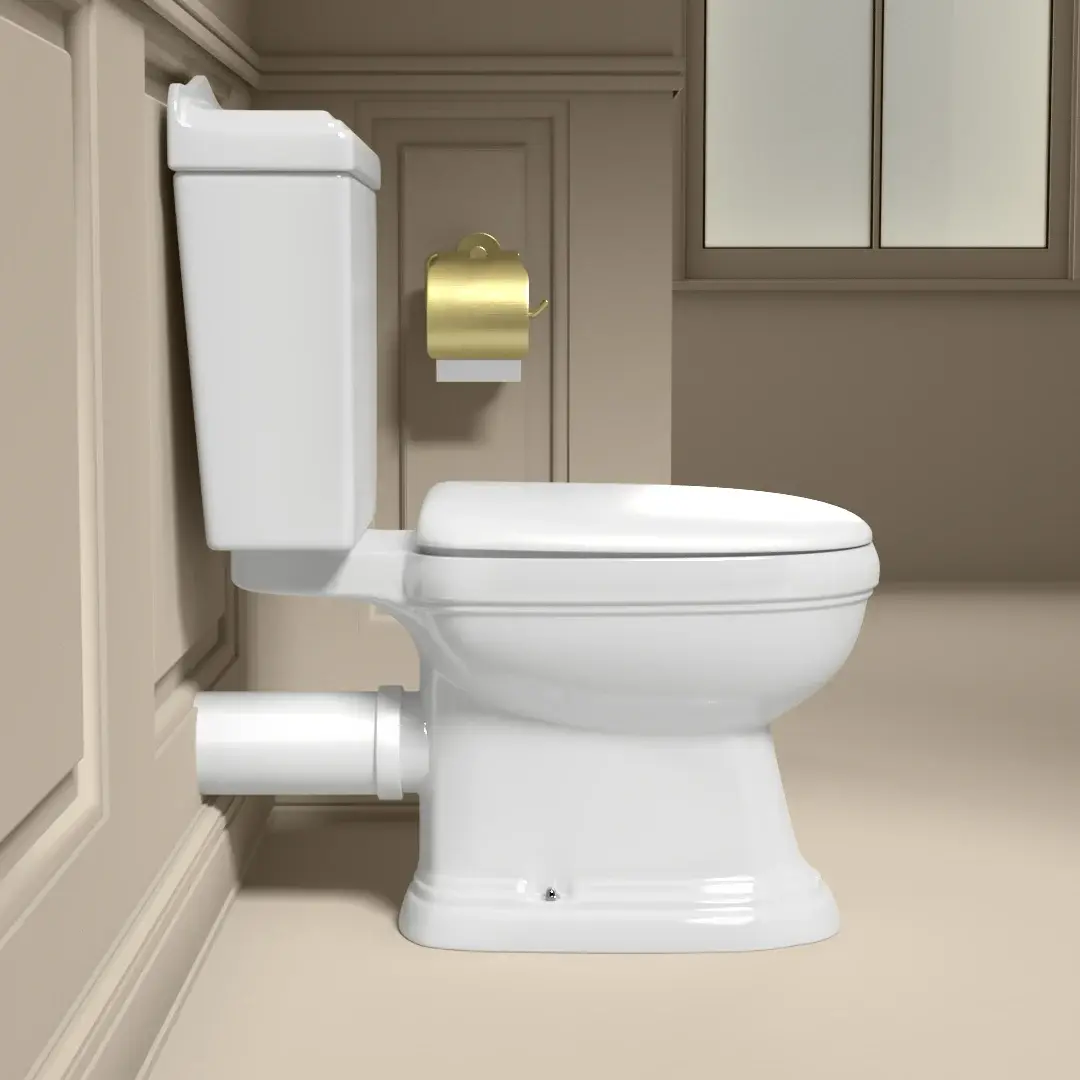 WC à poser rétro Laetitia + abattant