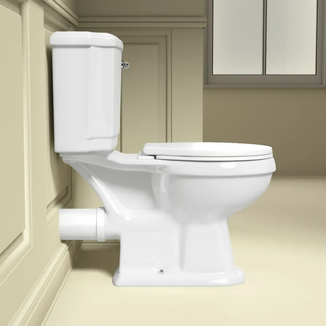 WC complet à poser rétro Hélène + abattant