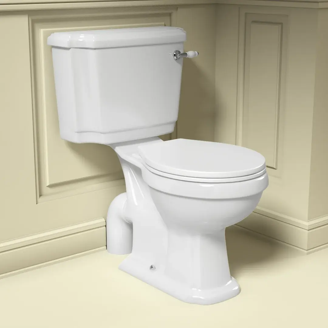 WC complet à poser rétro Hélène + abattant