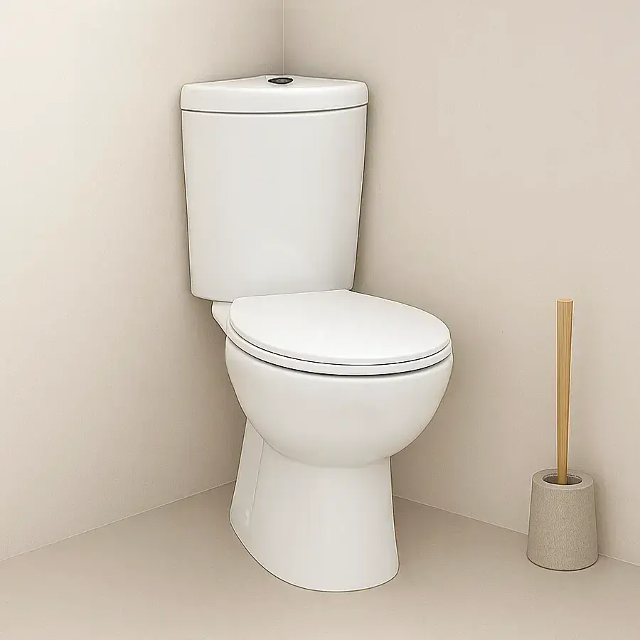 WC à poser d'angle, Corner Compact