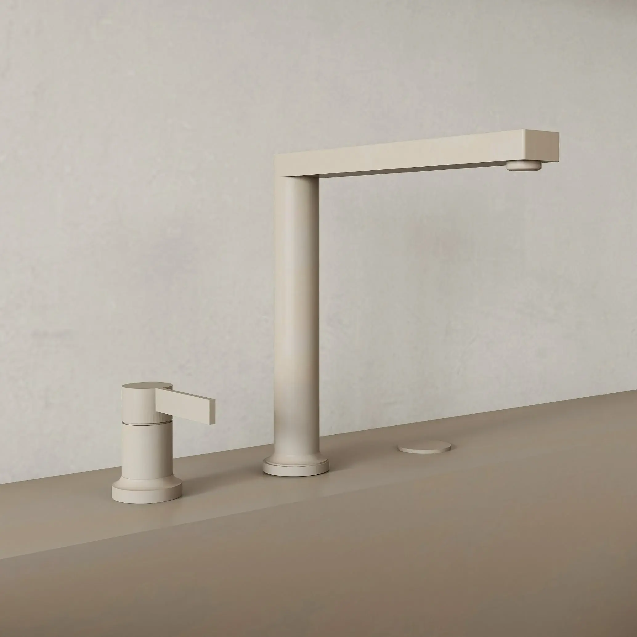 Ensemble Meuble vasque 200cm, caisson cosmétique réfrigéré, robinetterie, miroir avec rangement, Aero 03