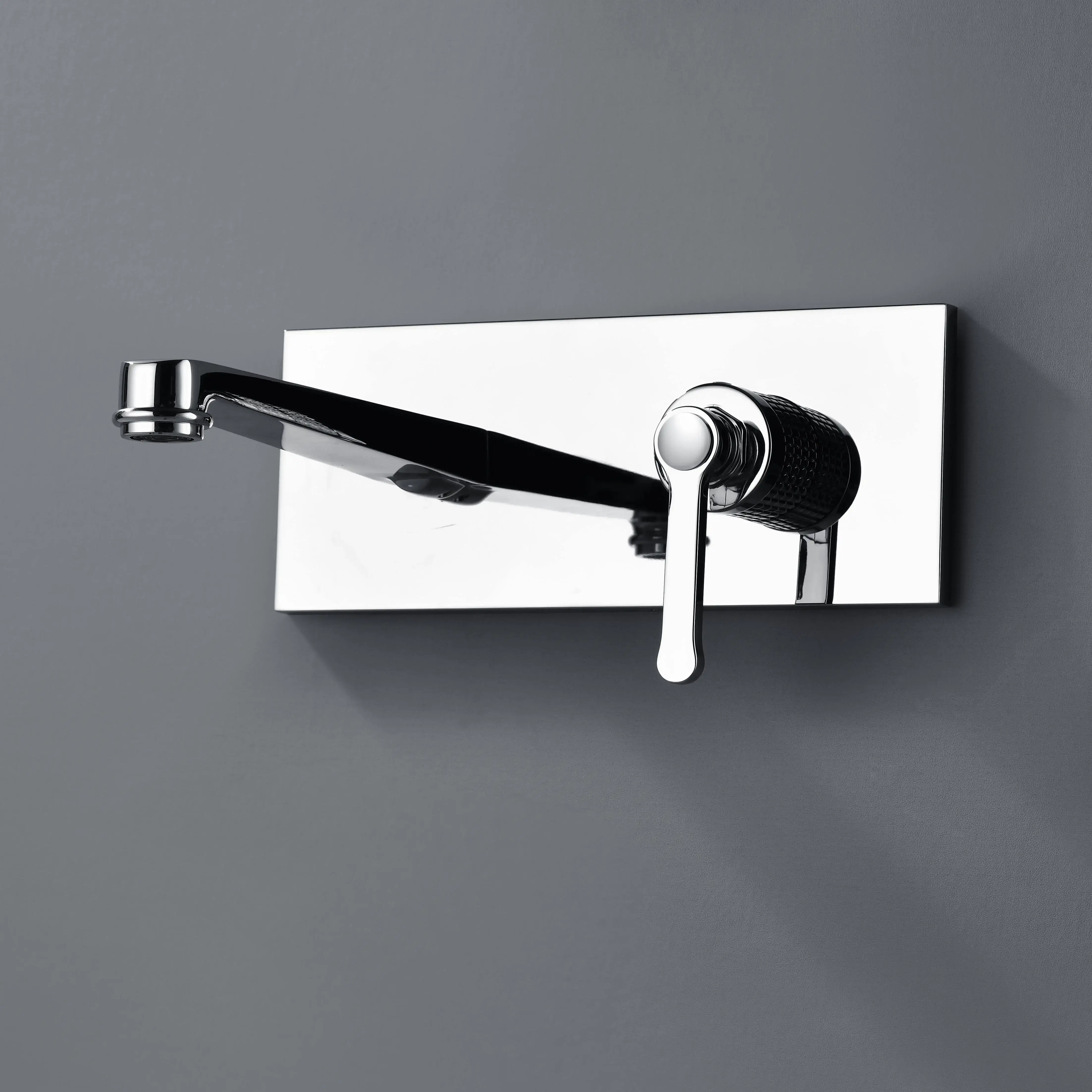 Mitigeur lavabo encastré, Chrome, César 