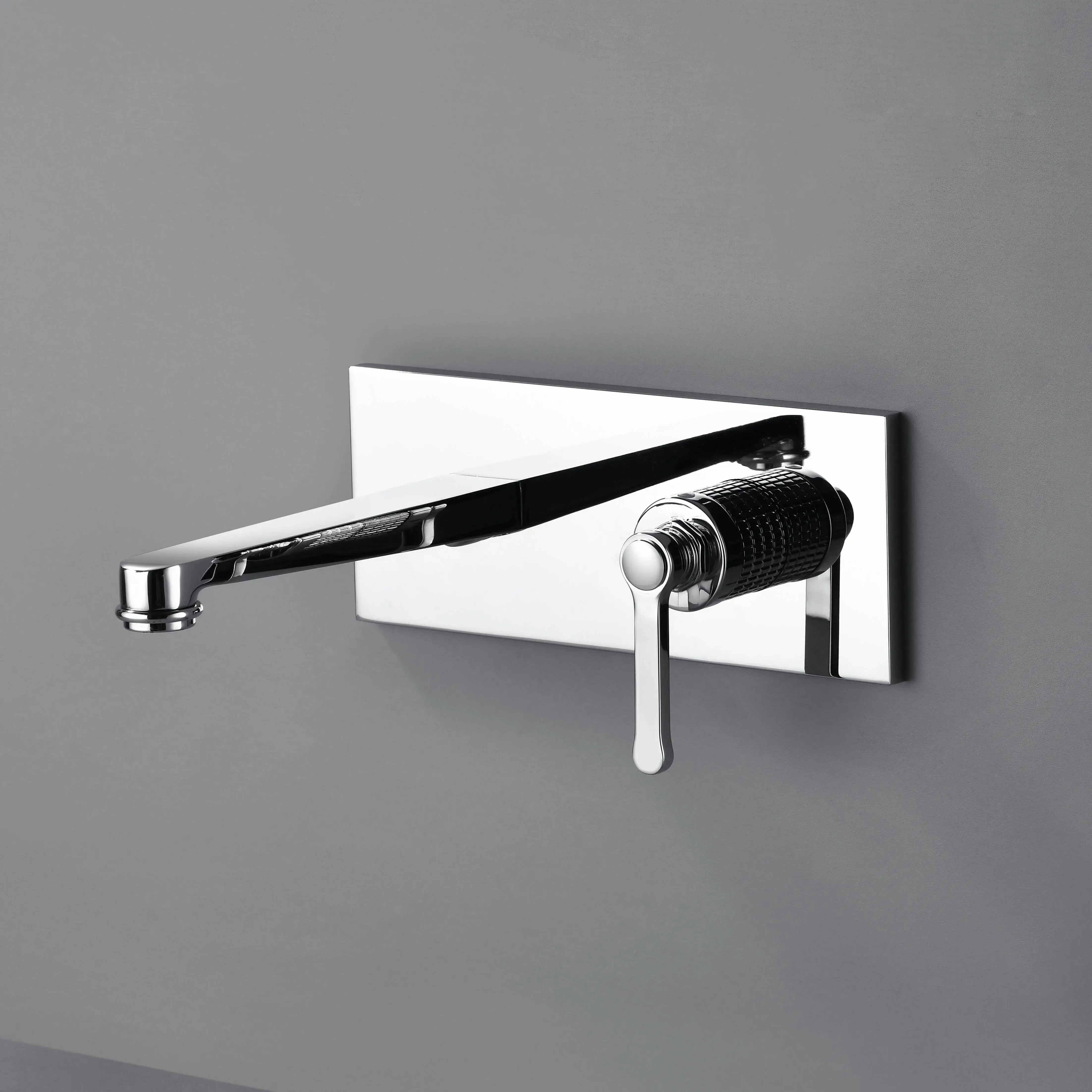 Mitigeur lavabo encastré, Chrome, César 