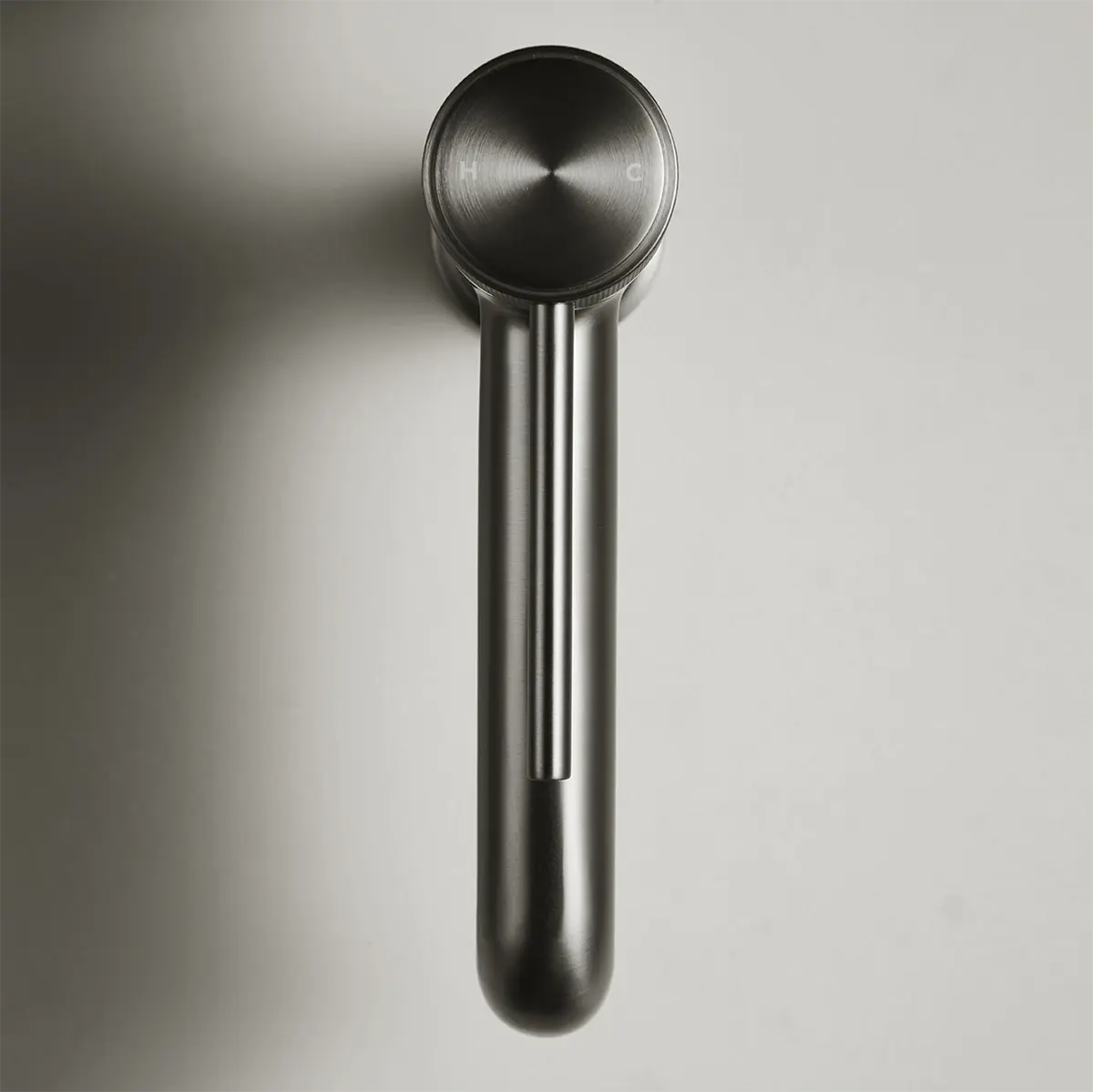 Robinet Mitigeur Lavabo Gun Métal, Bruma