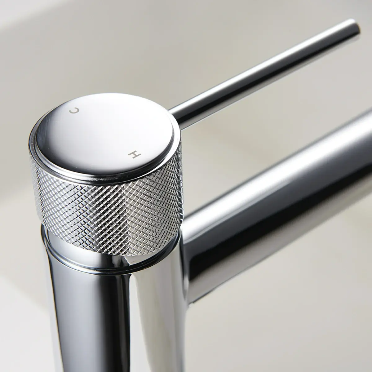 Robinet Mitigeur Lavabo haut chromé, Bruma