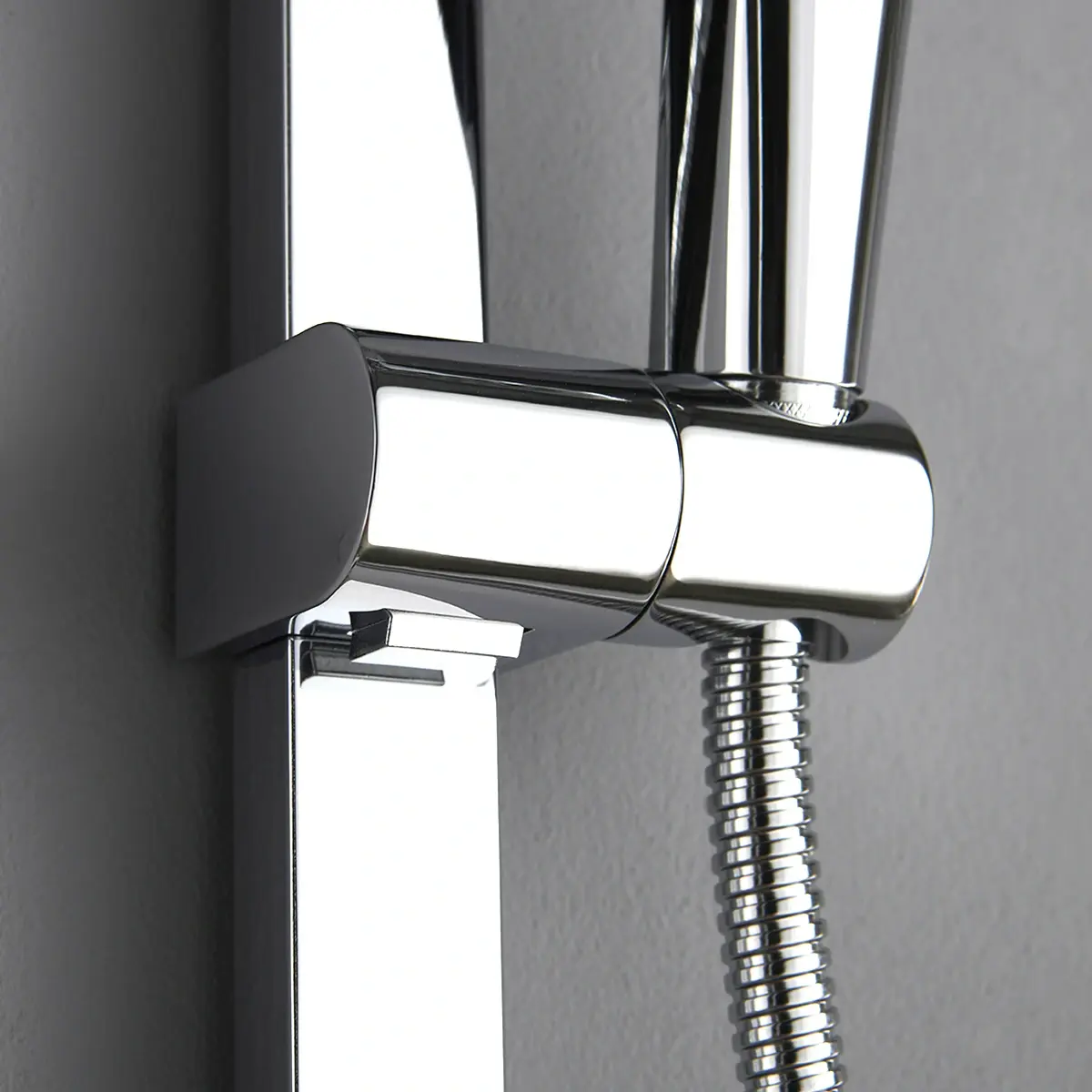 Colonne de douche avec mitigeur thermostatique, Chromé, Bruma