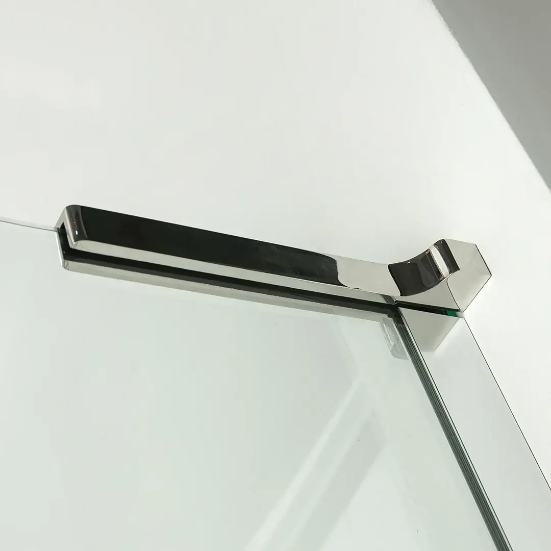 Paroi de douche fixe 60 à 160 cm, profilé chromé, Nauta