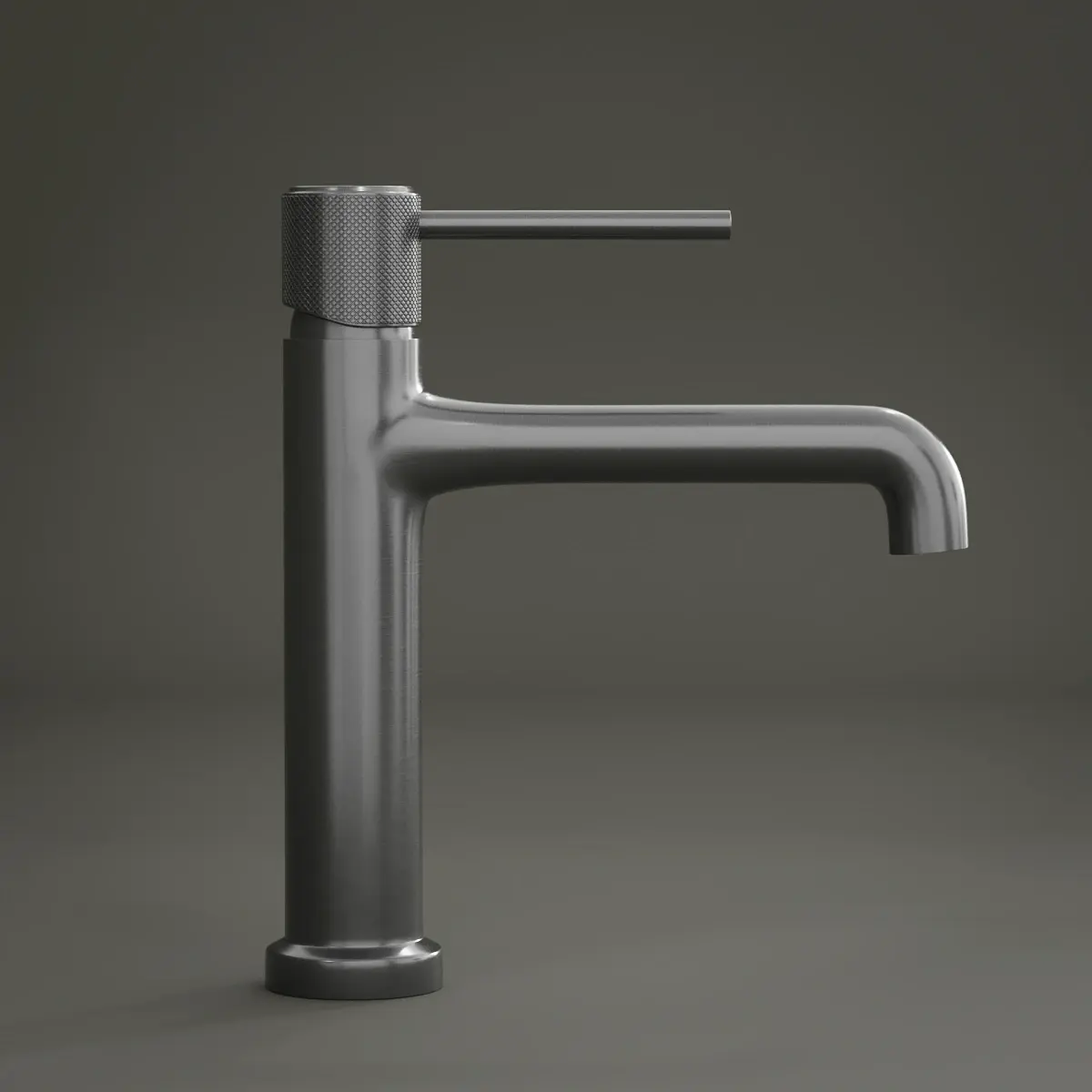 Robinet Mitigeur Lavabo Gun Métal, Bruma