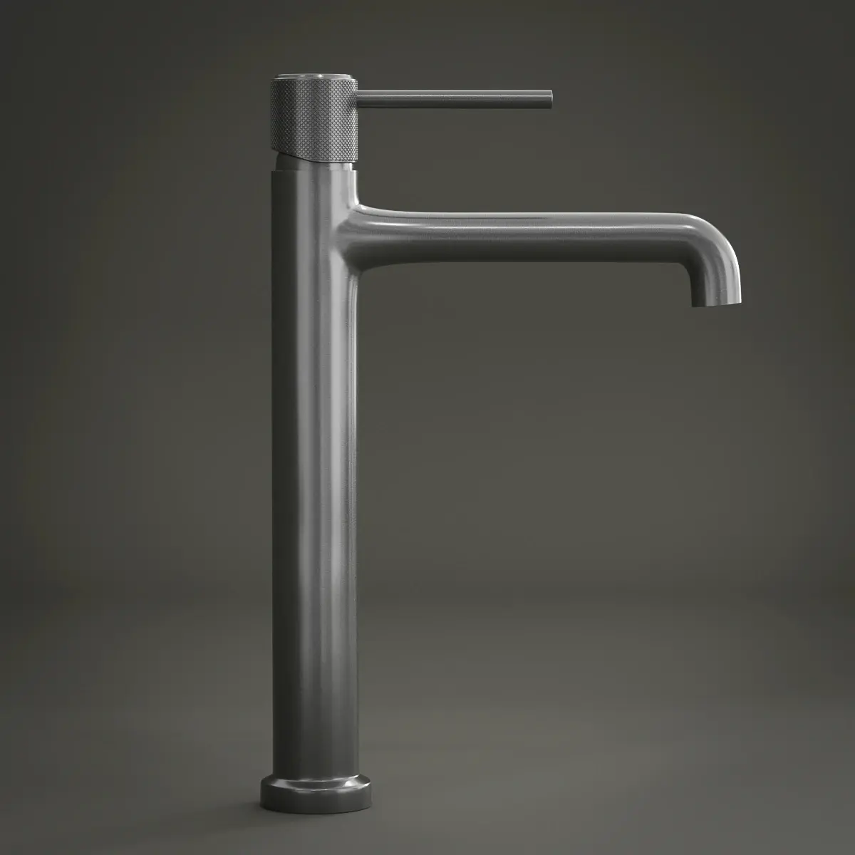   Robinet Mitigeur Lavabo haut Gun métal, Bruma