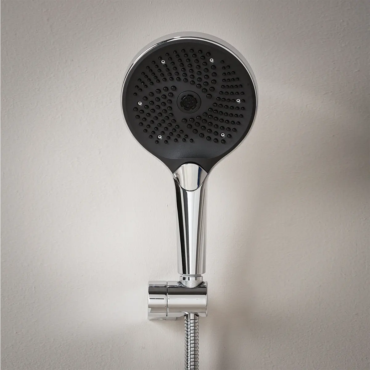 Composition mitigeur de douche thermostatique  encastrée, chromé, Bruma 