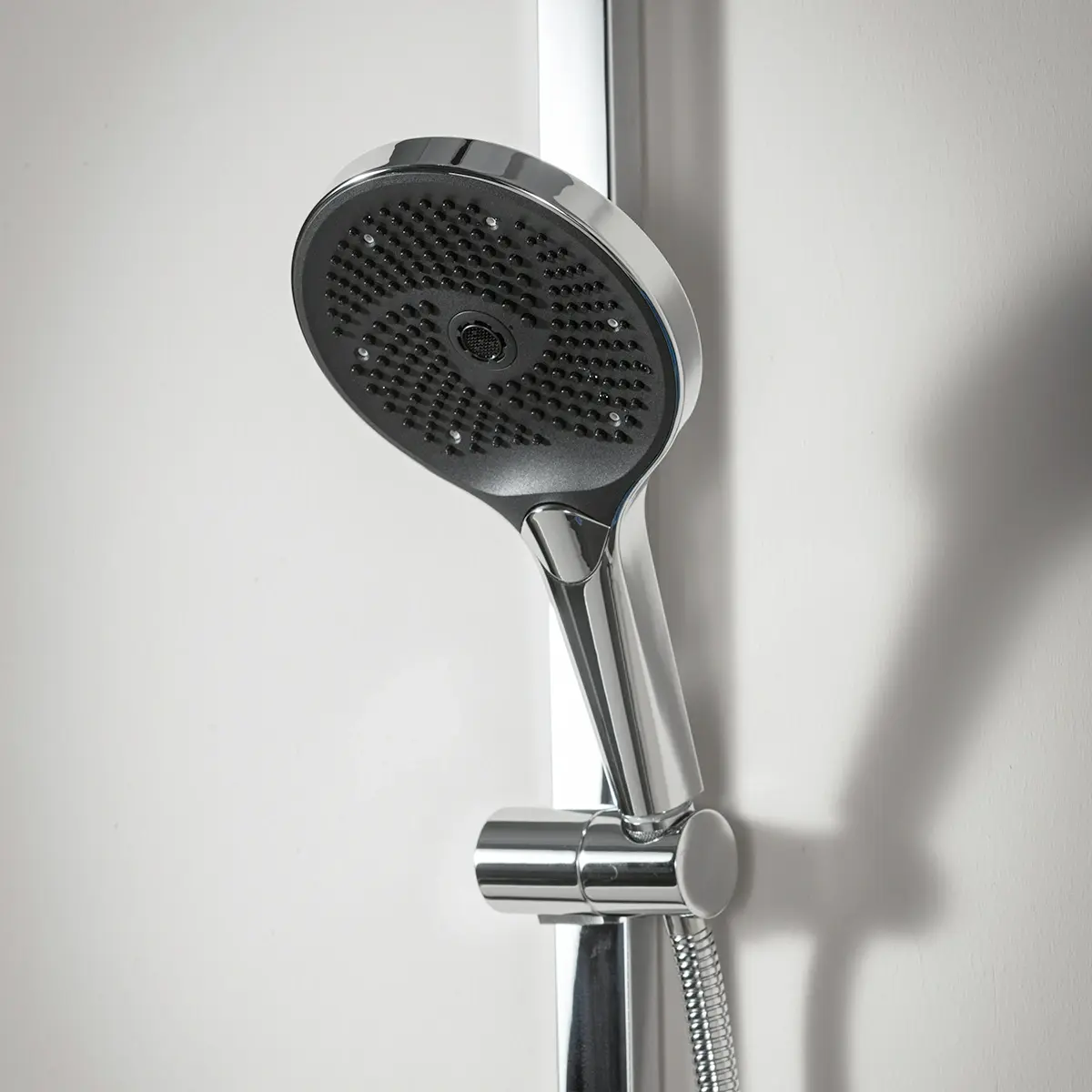 Colonne de douche avec mitigeur thermostatique, Chromé, Bruma