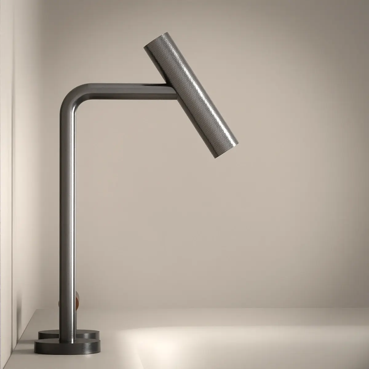 Mitigeur lavabo 2 trous, hauteur standard, Gun Metal, Honfleur