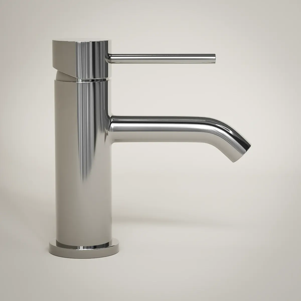 Robinet mitigeur lave-mains, chrome, Châtelet
