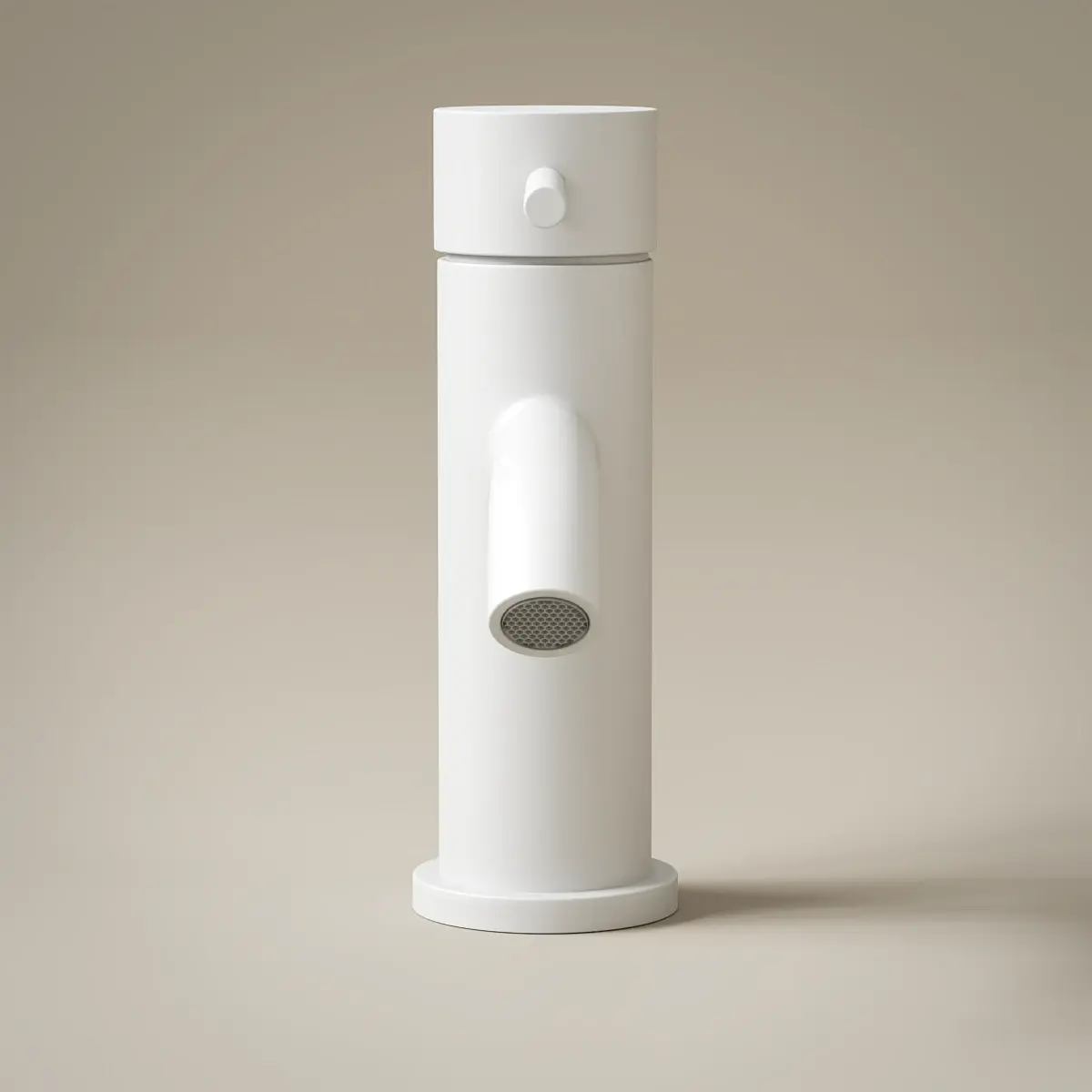 Robinet mitigeur lave-mains blanc mat, Châtelet