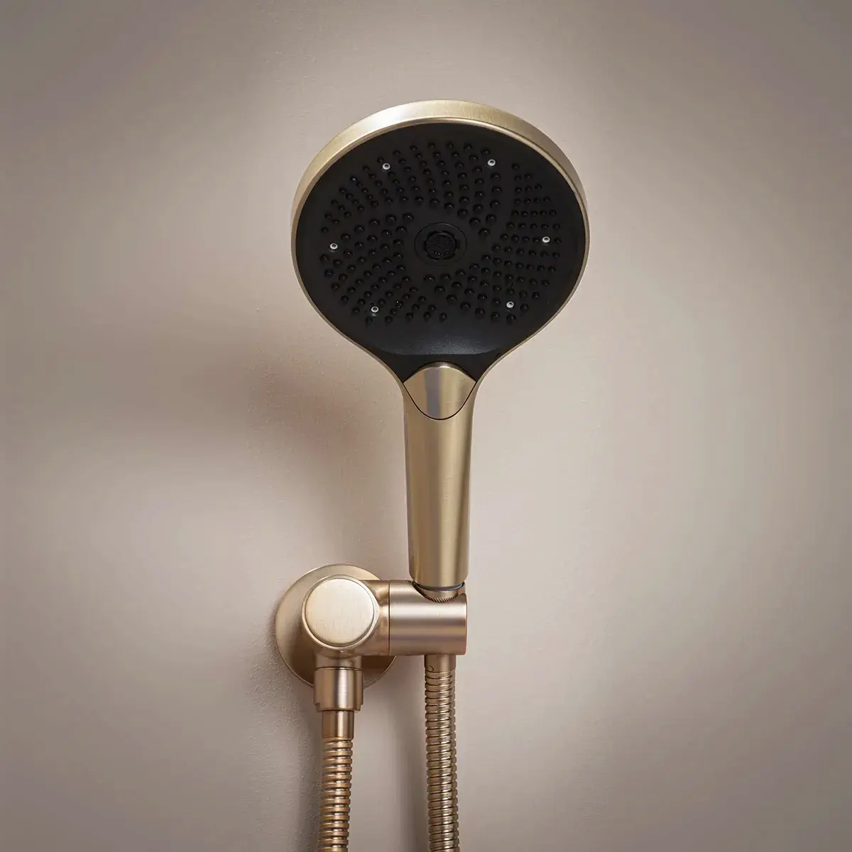 Composition mitigeur de douche encastrée, Champagne, Bruma 