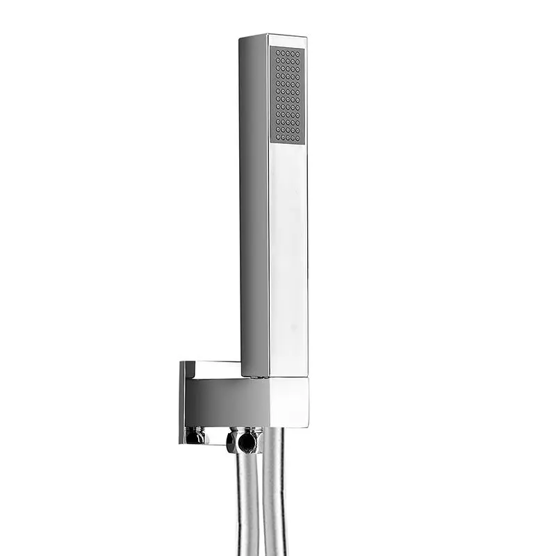 Douchette à main avec support prise d'eau et flexible, Qube.webp