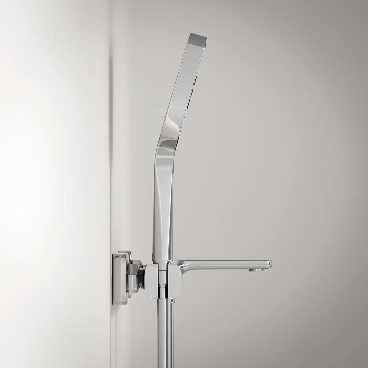 Deauville, Mitigeur Bain/Douche Mural Chromé