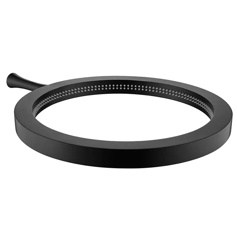 Composition mitigeur de douche thermostatique encastré noir mat, pomme de tête ouverte, Châtelet 