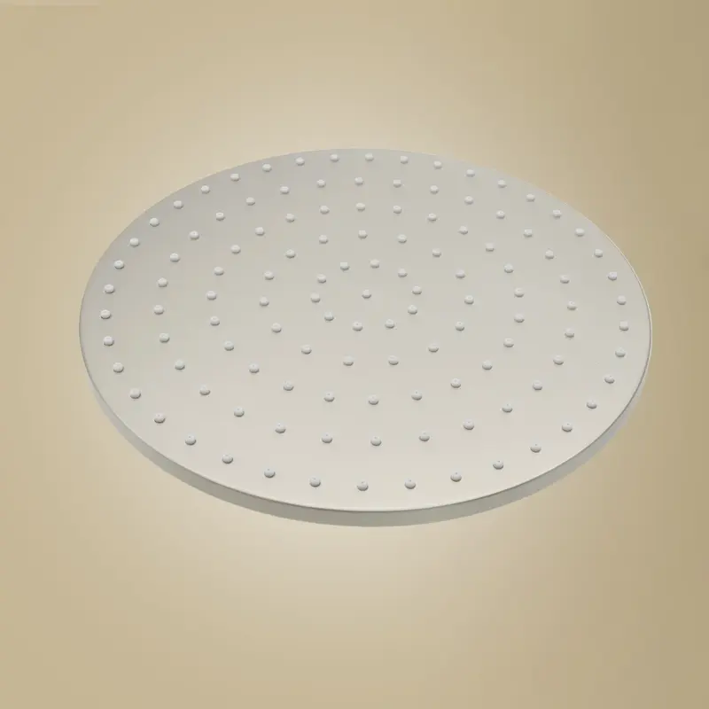 Composition mitigeur de douche encastrée, pomme de tête et set douchette, inox brossé, Chatelet    