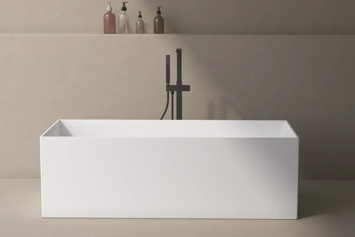 Baignoire îlot rectangulaire