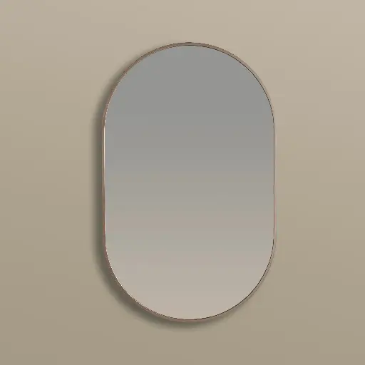 Miroir 50x80, bord fin or rose mat, Oblong   .webp