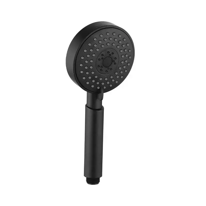 Colonne de douche thermostatique, douchette multi-jets, noir brossé PVD, Châtelet