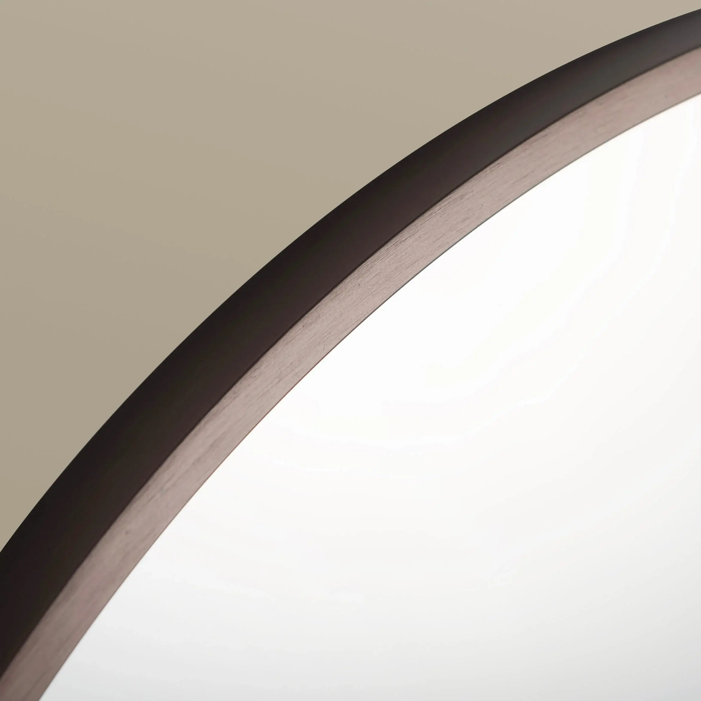 Miroir 50x80, bord fin or rose mat, Oblong   