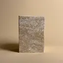 Pot à poser carré en travertin beige.webp