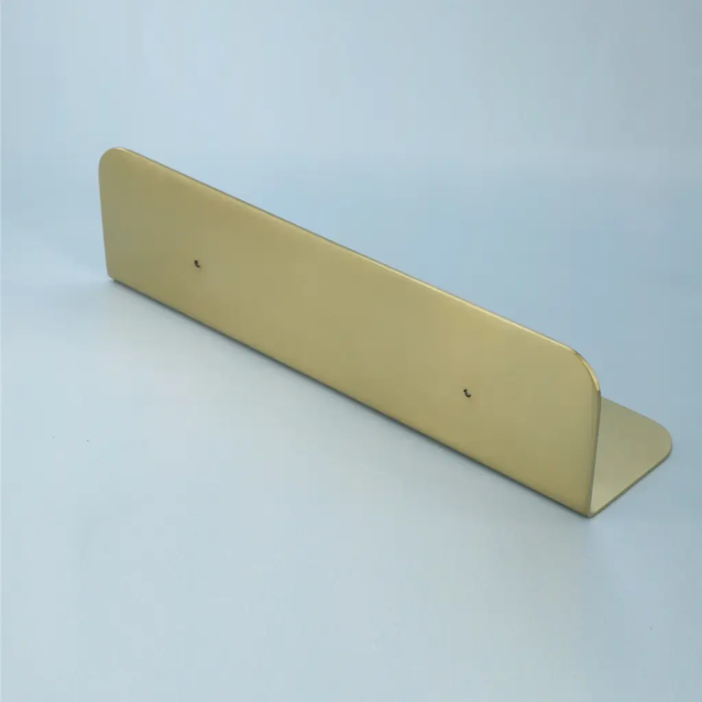 Etagère murale inox, 36, 60 ou 90 cm, Doré brossé, Châtelet.webp