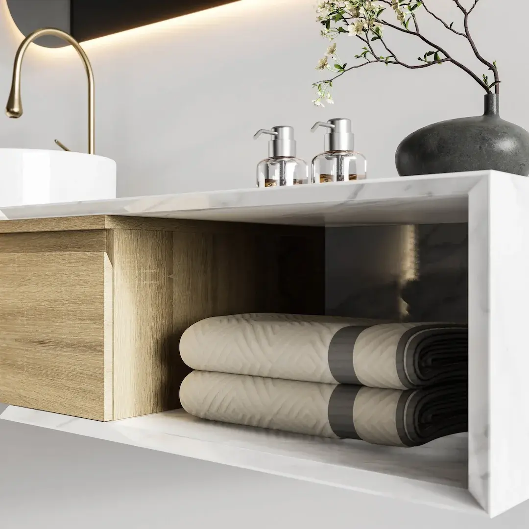 Ensemble complet meuble salle de bain, Streich