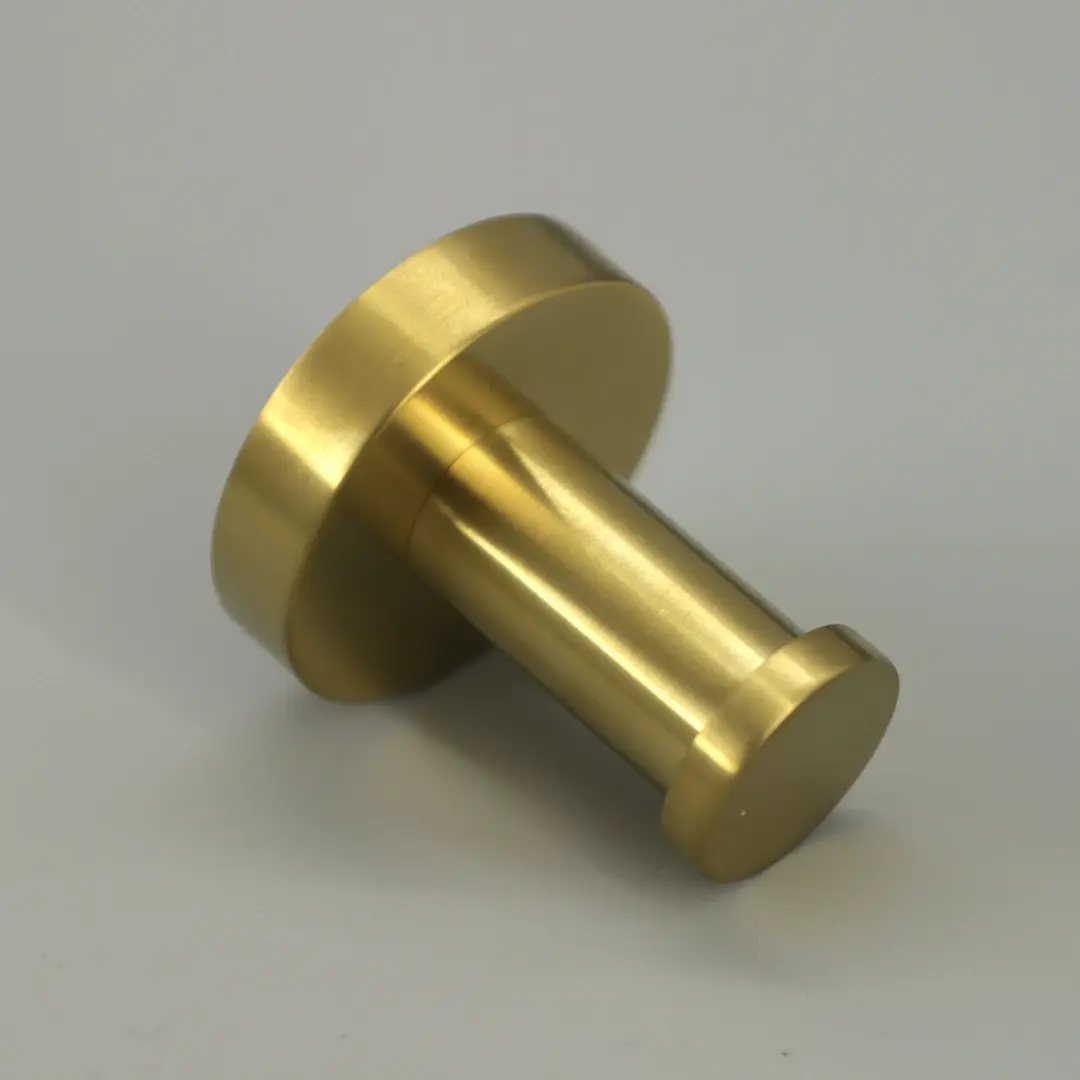 Patère doré brossé, Châtelet, 6 couleurs