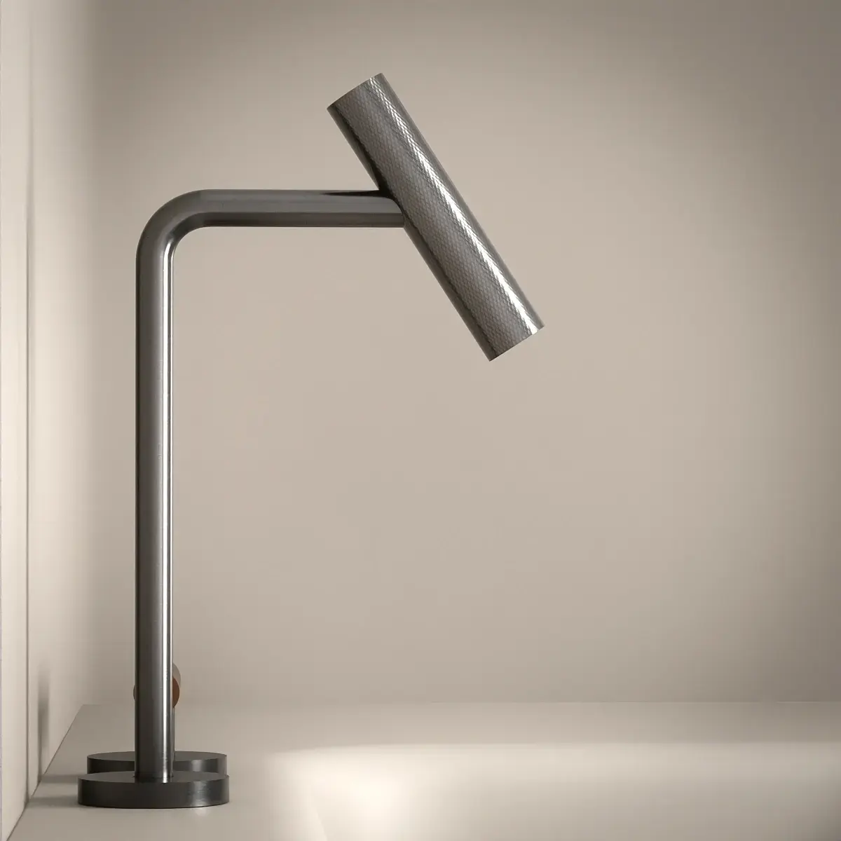 Mitigeur lavabo 2 trous, hauteur standard, gun métal, Honfleur 1  