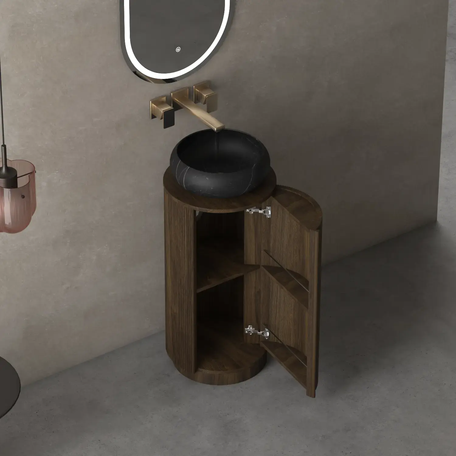 Meuble salle de bain design,  Naia 2