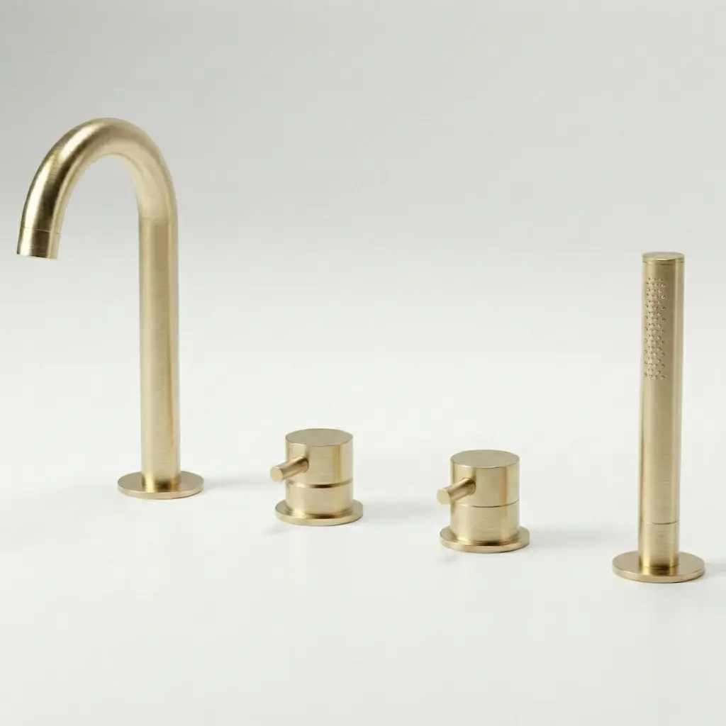 mitigeur 2v doré.webp