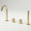 mitigeur 2v doré.webp