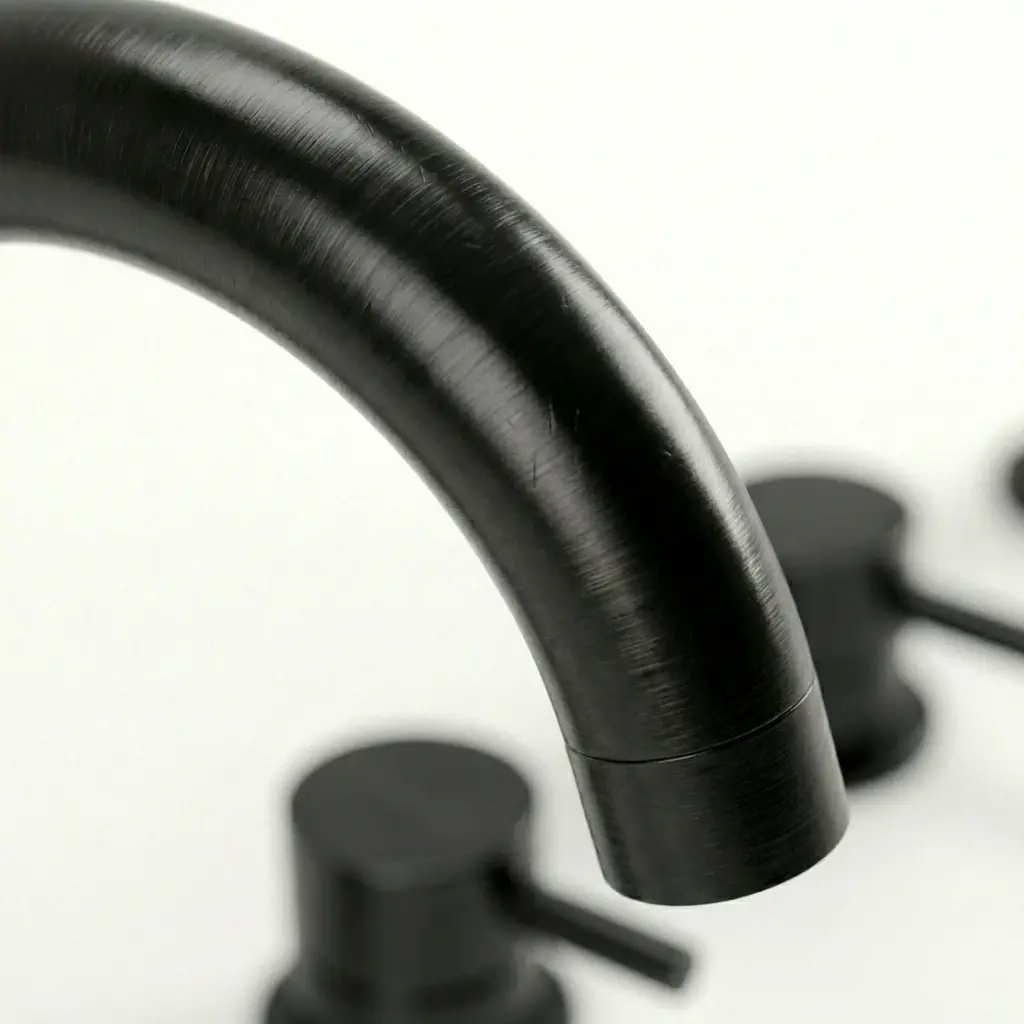 Robinet mitigeur bain-douche de plage noir brossé, Châtelet