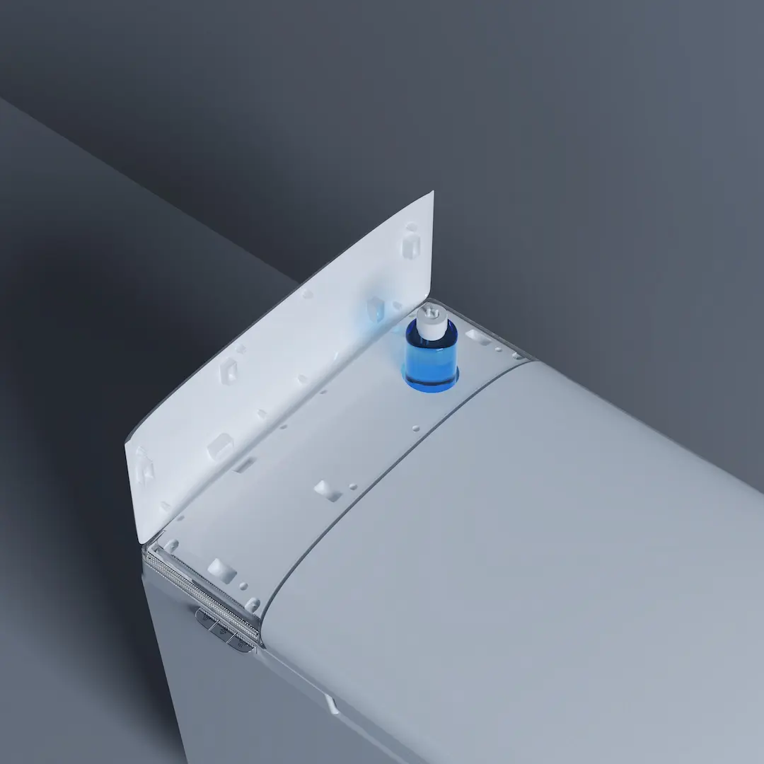 WC suspendu japonais blanc, avec bâti support, Lodge