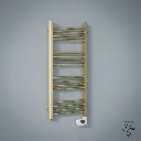 Sèche serviette électrique 400W 54X96X16 Doré brossé, Arrow.webp