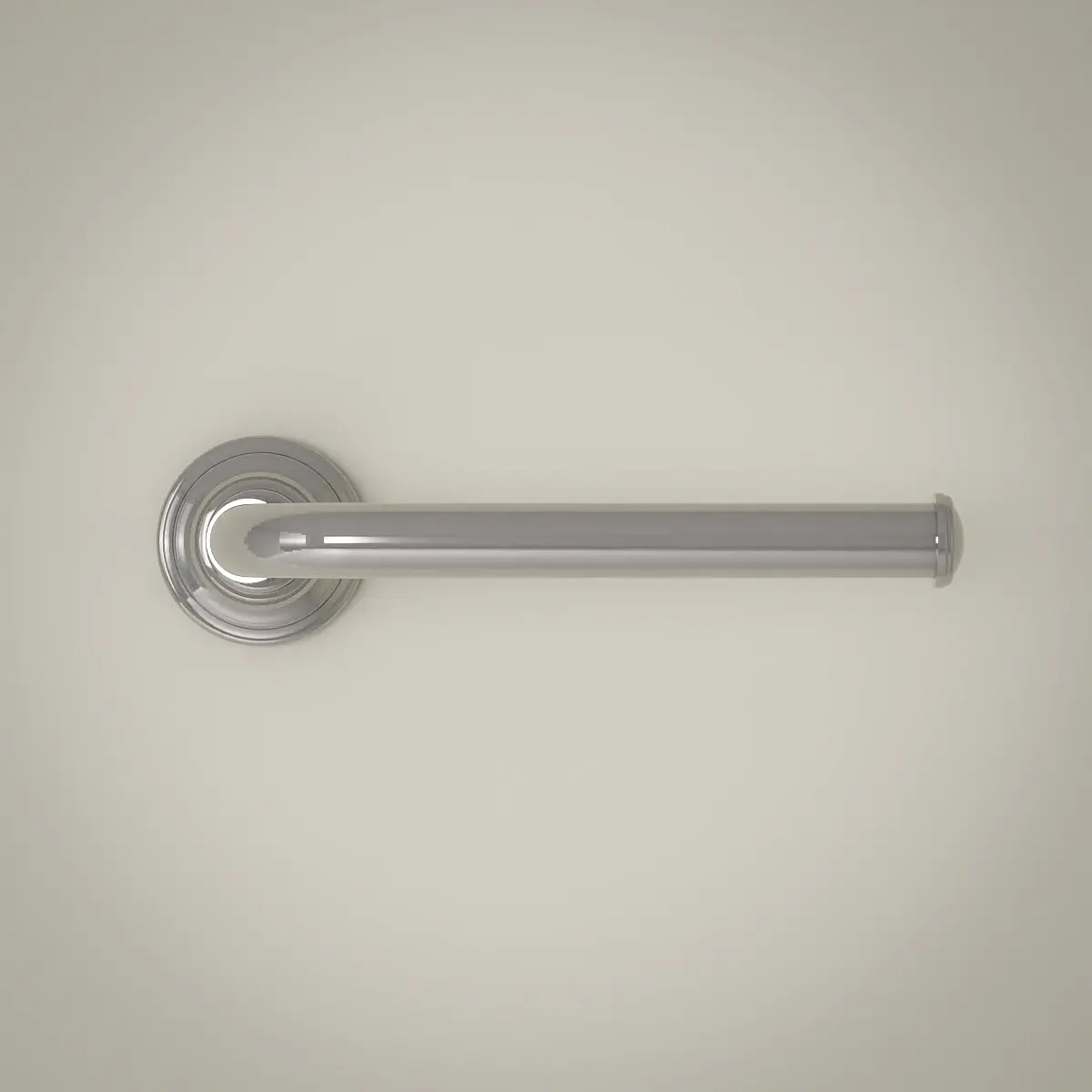 Porte papier ouvert, chrome, César 1          