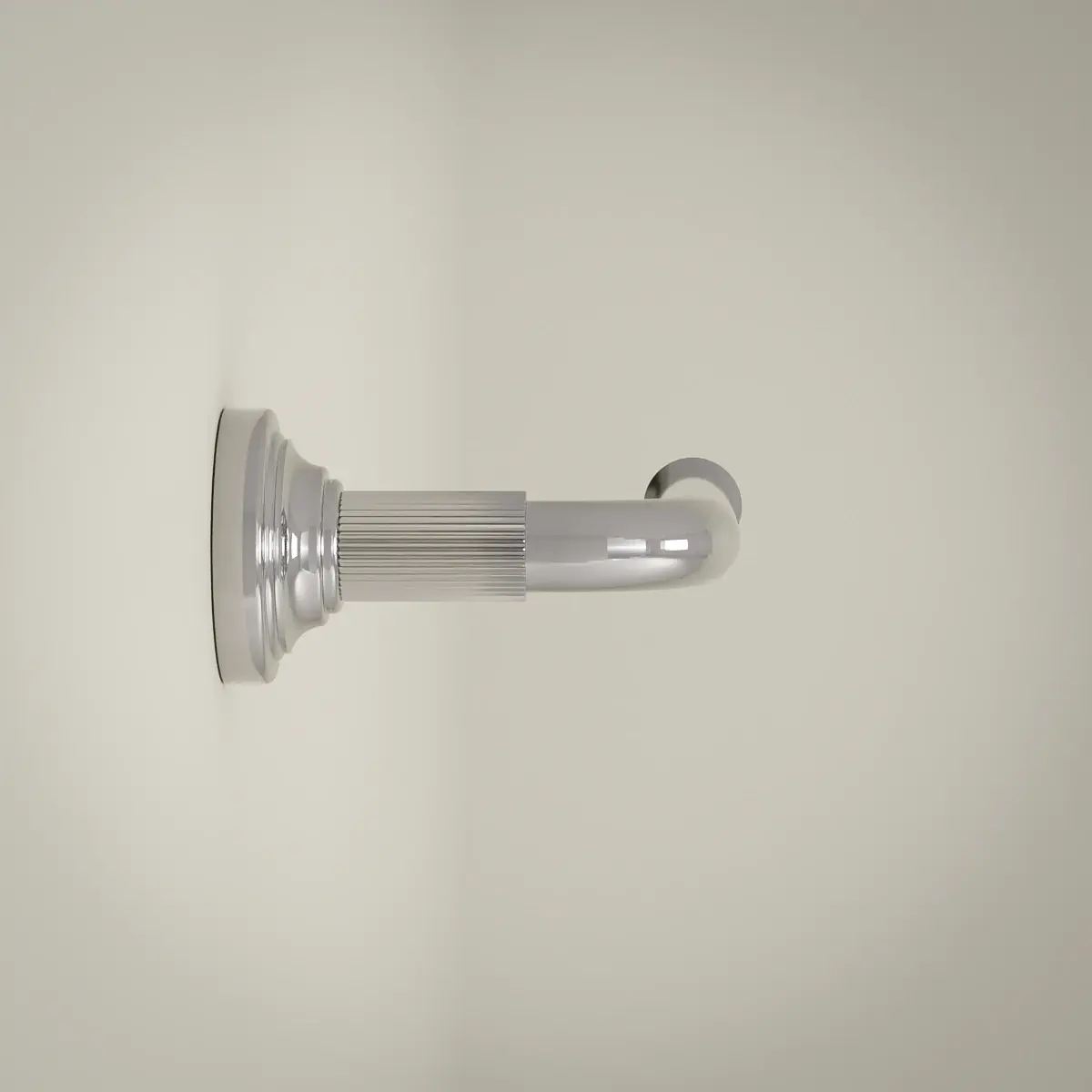 Porte papier ouvert, chrome, César 1          