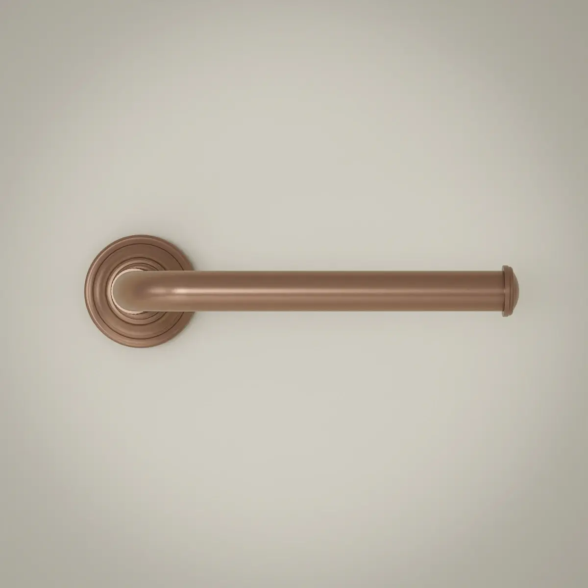 Porte papier ouvert, doré rose brossé, César 1        