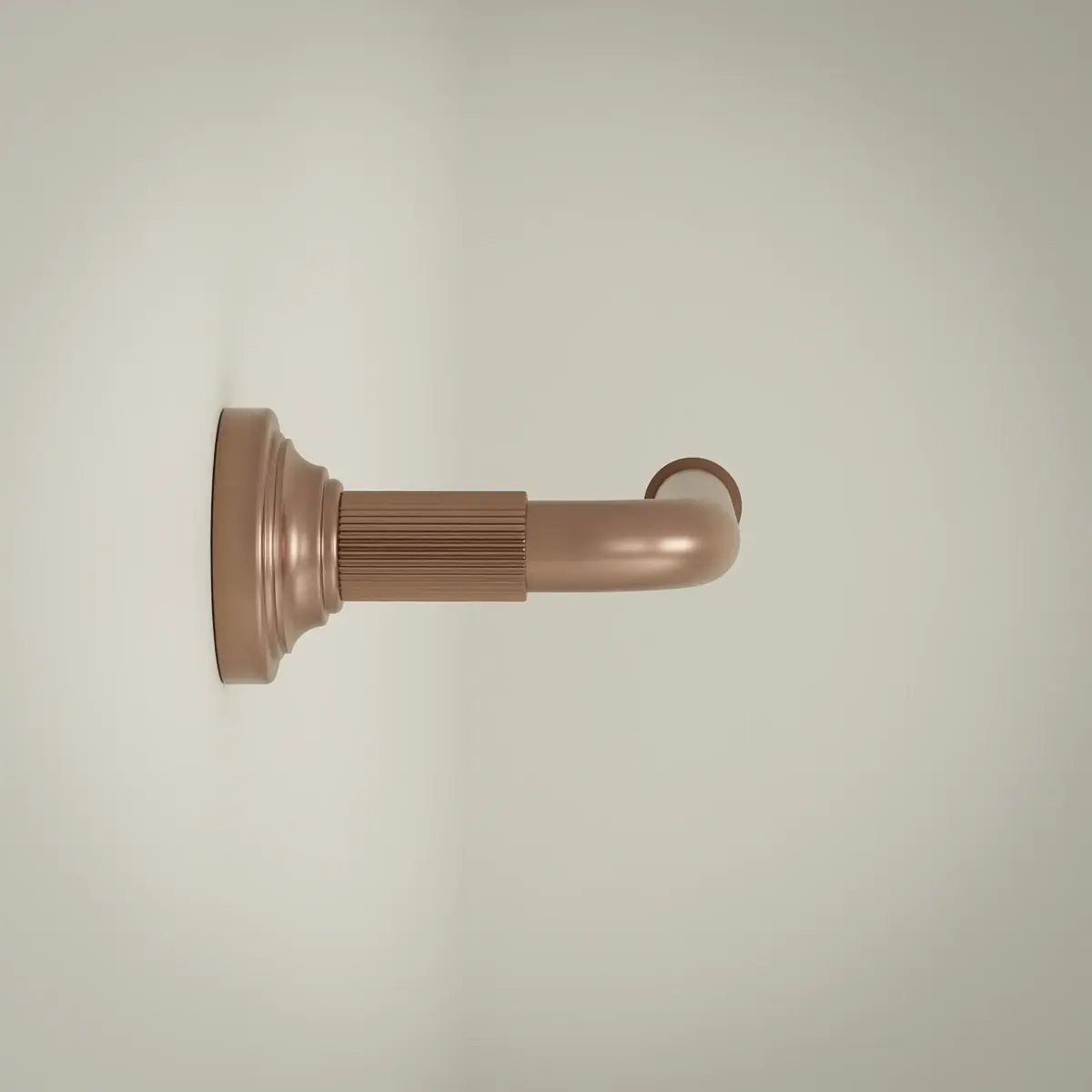 Porte papier ouvert, doré rose brossé, César 1        