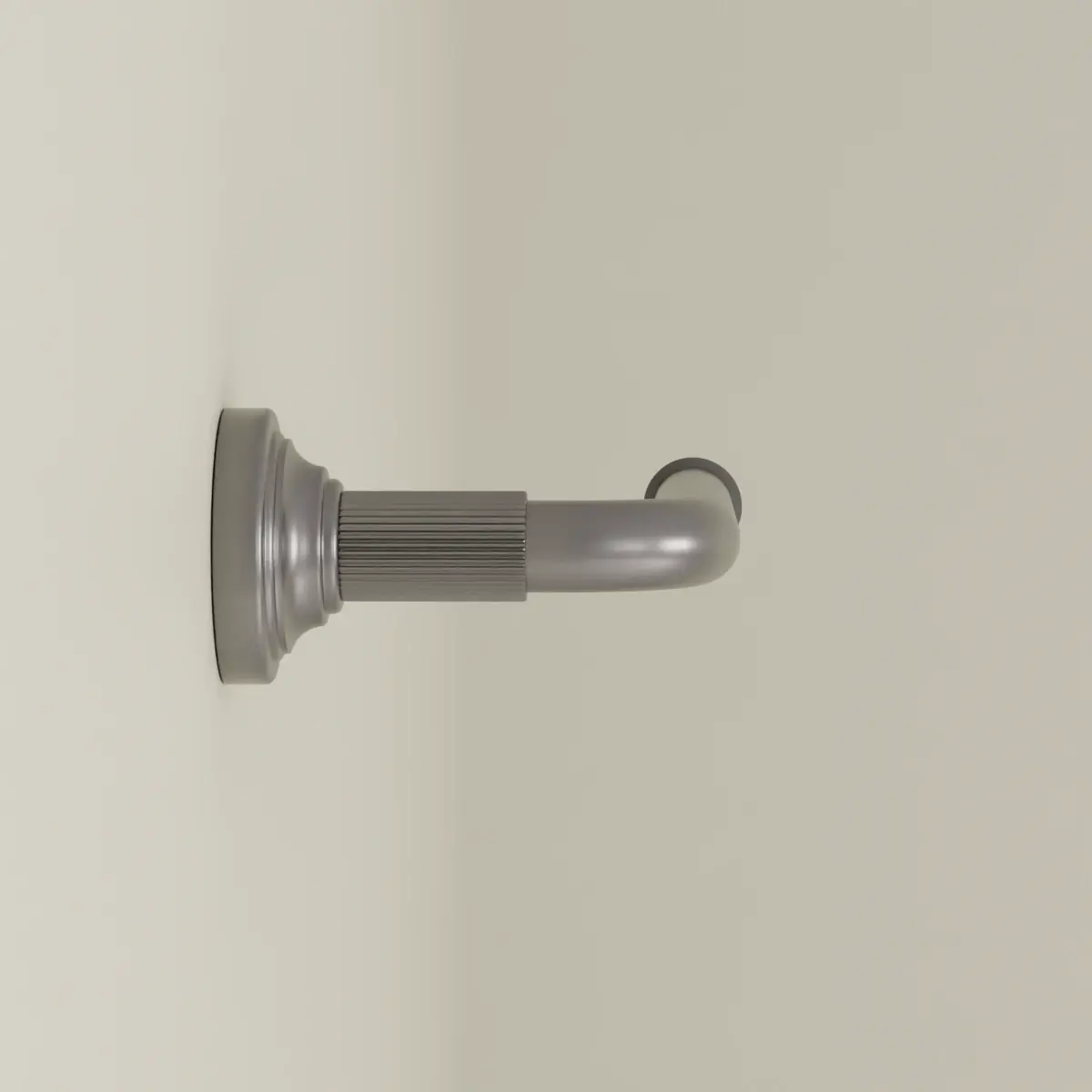 Porte papier ouvert, gun métal, César 1           