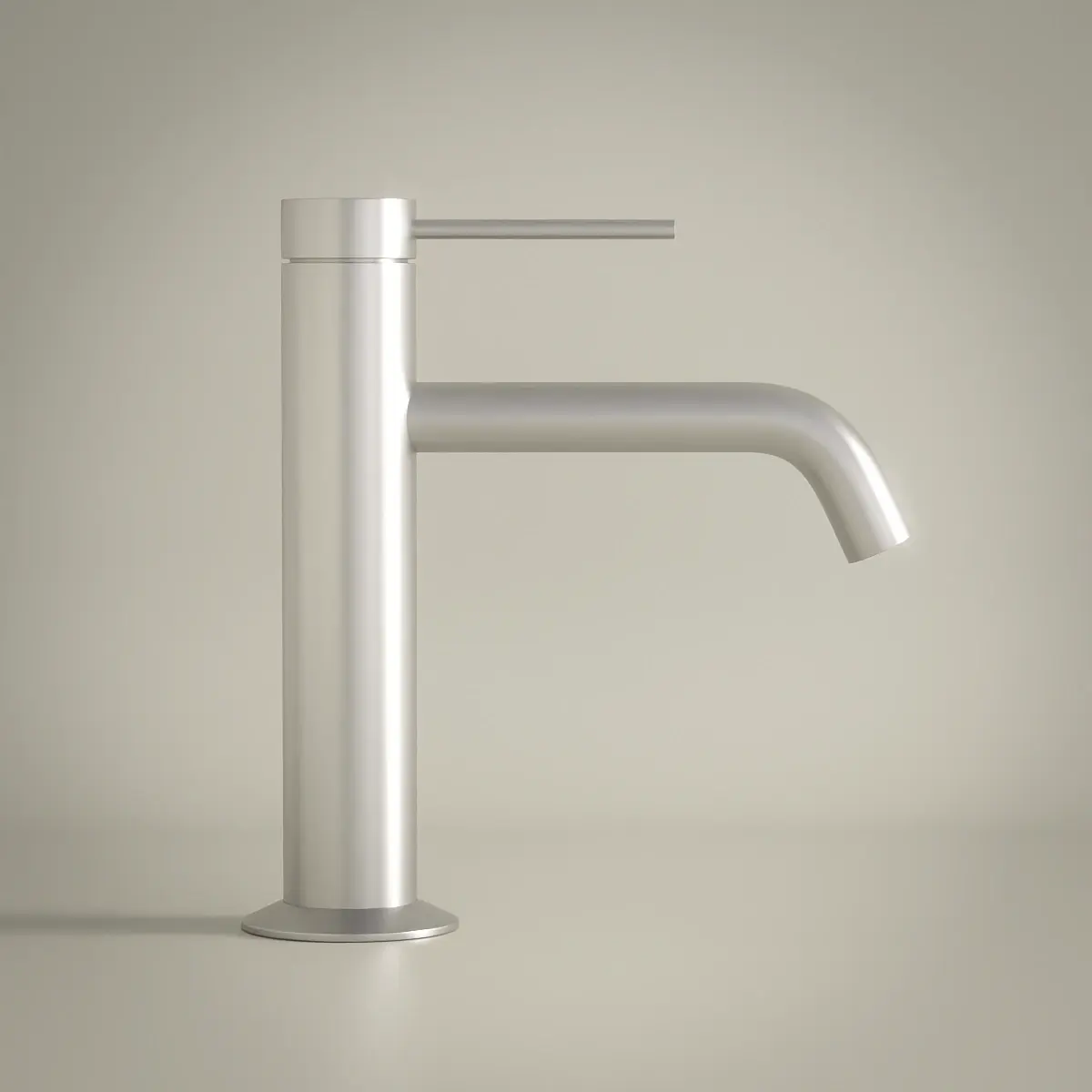 Mitigeur lavabo, Silver white, Madeleine